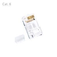 LINKOMM 100-Pack RJ45 Cat6 Ethernet UTP Unshielded Modular Plug
