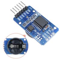 diymore DS3231 AT24C32 IIC RTC Module Clock Timer Memory Board Beats DS1307 for Arduino Without Battery