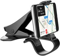Car Phone Holder, Dashboard Car Phone Mount Phone Holder Cell Phone Clip for Car Dashboard Compatible with iPhone Xs/XS MAX/XR/X/8/8 Plus/7/7Plus/6s Galaxy S10/S9/S8/S7/Note 9 Google Pixel (2020)