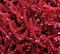 6oz Bag U Choose Size Bright RED Gift Basket Shred Crinkle Paper Grass Filler Bedding nfLG -1210