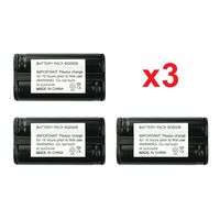 3 Fenzer Rechargeable Cordless Phone Batteries for ATT 2455 2440 2430 2402 2401 2400 Cordless Telephone Battery Replacement Packs