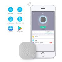 Key Finder, Wonbo Anti-Lost Bluetooth Tracking Locator for Keys, Phones, Wallets, Bags with APP Control Compatible with iOS & Android (Gray)