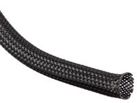 1/2" Nylon Expandable Braided Sleeving - 500 Feet - Color: Black