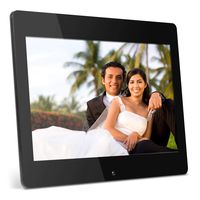Aluratek High Resolution ADMPF114F 14 inch Digital Photo Frame w/4GB Built-in Memory and Remote(1600 x 900 Resolution)