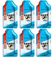 Clif Shot Gel - Vanilla - 6 Pack (6 x 1.2oz Packs)