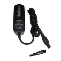 HQRP Charger for Philips Norelco 8170XLCC, 8171XL, 8240XL, 8250XL, 8251XL, 8260XL Razor Shaver AC Adapter Charging Cord Plus HQRP Cleaning Brush