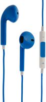 E-XUJING Quality Colorful Headphone Earphone Earbud Volume with Remote EP01D Blue