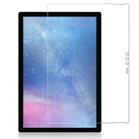 J&D Compatible for 1-Pack Surface Pro 6 / New Surface Pro 2017 / Surface Pro 4 Glass Screen Protector, [Tempered Glass] [Not Full Coverage] Glass Screen Protector for Surface Pro 6 Screen Protector