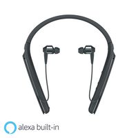 Sony WI1000X Premium Noise Cancelling Wireless Behind-Neck In Ear Headphones (International version/seller warranty) (Black)