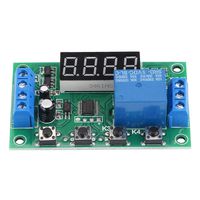 Adjustable Timer Relay LED Display Automation Control Switch Relay Module Industrial Electrical Accessories(5V)