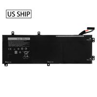 EBKK 56Wh RRCGW M7R96 Battery for DELL XPS 15 9550 Precision 5510 62MJV 062MJV 【US Ship】