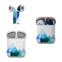 Skin Decals for Apple AirPods - Endless Echo - Sticker Wrap Fits 1st and 2nd Generation
