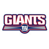 New York Giants OriginalStickers0567 Set Of Two (2x) Stickers , Laptop , Ipad , Car , Truck , Size 4 inches on Longer Side