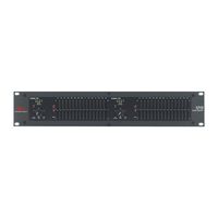 dbx 1215 Dual Channel 15-Band Equalizer (1215)