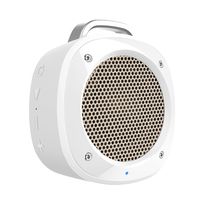Divoom Airbeat-10 Water Resistant Bluetooth 3.0 Portable Speaker, with Suction Cup for Showers, Bike Mount Speaker for Smartphone, iPhone, Galaxy, LG, iPad, Tablet PC (White)
