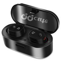 Bluetooth Headphones, Wireless Earbuds with Charging Case Bulit-in Mic Headset,True Wireless Stereo in-Ear Sport Earphones
