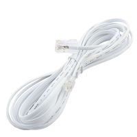 uxcell RJ11 6P4C to RJ45 8P8C Modular Telephone Network Extension Cable 3 Meter