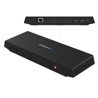 Sabrent USB Type-C Dual 4K Universal Docking Station with USB C Power Delivery (DS-WSPD)