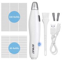 Electric Eraser, 140 Eraser Refills, Electric Pencil Eraser Rechargeable for Artists, Electric Erasers for Drafting, Drawing, Painting, Sketching, Architectural Plans, Detailer Tool for Arts Craft