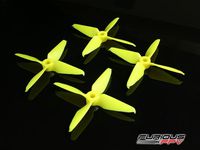 Furious RageProp 3054-4 Race Edition Propeller (2CW - 2CCW) - Yellow