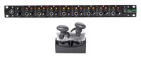 Mackie HM-800 Rackmount 8-Channel Headphone Amplifier+TRuRock Wireless Earbuds