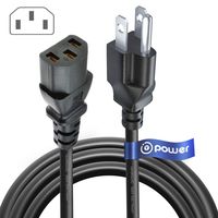 T-Power Power Cord Compatible with Epson EX3200 EX3210 EX5200 EX5210 EX7200 EX7210 Projector Portable XGA 3LCD 2800 lumens Power CABLE WIRE WALL CORD