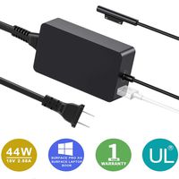 44W Surface Pro 3 Pro 4 Pro 6 Charger,44W 15V 2.58A Power Adapter for Microsoft Surface Pro 6 Pro 4 Pro 3 Surface Laptop 2 Surface Pro Surface Laptop Surface Go & Surface Book, with 6Ft Power Cord.