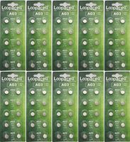 LOOPACELL 100 Pack AG3 LR41 392 SR41SW 384 192 V384 V392 D384 D392 280-13 Alkaline Button Cell Battery