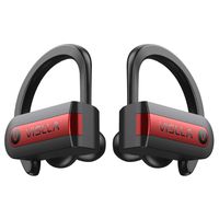 Wireless Earbuds, Vislla 5.0 Bluetooth Sport Headphones Stereo Bass Sound TWS Ear Buds Over Ear Sweatproof Headset 8 Hours Playtime Wireless Earphones with Mic & Charging Case for Running/Working Out
