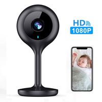 MECO WiFi IP Camera 1080P HD Home IP Security Nanny Camera with Night Vision, Sound & Motion Detection, Security Surveillance 2.4GHz Pet Baby Monitor - Cloud Service Available