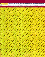 Magnetic Locker Wallpaper - Dry Erasable Holographic Designs - Full Sheet Magnetic - Pack of 4 Sheets - Gold Color - v3