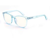 MODFANS Blue Light Blocking Reading Glasses,Anti Harmful Glare Eyestrain Ray,Lightweight Square Unisex Frame Readers-Flexible Spring Hinge Fashionable to Wear,Sleep Better Come with Case