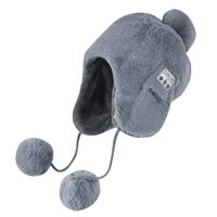 Bluetooth Beanie Hat Cap Wireless Bluetooth Headphone Headset Earphone Soft Warm Villus Stereo Speaker Hands-Free Smart Music Hat for Woman by DeeFec-Gray