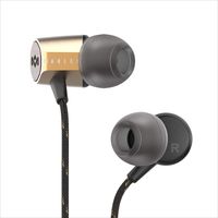 House of Marley Uplift 2 Wired Headphones with a Microphone, Brass