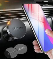 GETIHU Phone Holder for Car, 360° Dashboard Car Phone Mount, Universal Magnetic Cell Phone Car Holder GPS, Compatible with iPhone 11 Pro XS X 8 Plus Samsung Galaxy Note 10 S9 Huawei Xiaomi OnePlus Etc