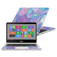 MightySkins Skin Compatible with Asus Chromebook Flip C302CA 12.5" (2016) - Dreamy Reef | Protective, Durable, and Unique Vinyl Decal wrap Cover | Easy to Apply, Remove | Made in The USA