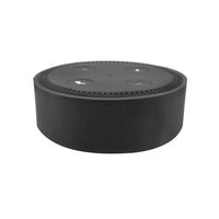 Szblnsm Silicone Case for Amazon Echo Dot, Silicone Case Station Holder Fit for Echo Dot 2nd Generation (Black)