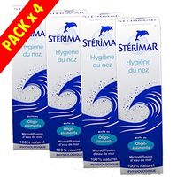 StÃ©rimar - Allergies and Sinusitis Nasal Hygiene Nasal Spray 100ml - Pack 4 x 100 ml by Sterimar