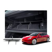 R RUIYA Glove Box for 2018 2019 Tesla Model 3 Center Console Organizer Central Storage Armrest Glove Box Stowing Tidying Segmentation Partition Box