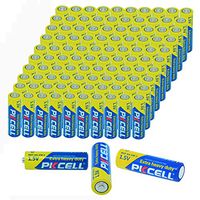 1.5V AA R6P UM-3 Carbon-Zinc Super Heavy Duty Dry Battery 100Pcs