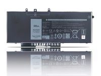 SUNNEAR Replacement Laptop Battery 7.6V 68W 4cells for Dell GJKNX Precision 15 3520 3530 Latitude E5280 E5290 E5480 E5580 E5490 E5590 Series GD1JP DY9NT 5YHR4 451-BBZG FPT1C