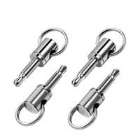 KiWiBiRD Headphone Jack Adapter Holder, Headset Extender Keychain Dongle, Compatible with USB Type-C Earphone Extension for Google Pixel 3/3XL/2/2XL, More 3.5mm Female Adapters[4-Pack]