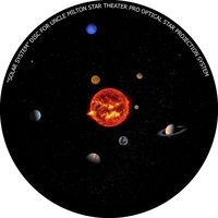 Solar System disc for Uncle Milton Star Theater Pro/Nashika NA-300 Home Planetarium