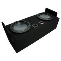 Compatible with 1983-2012 Ford Ranger Extended Cab Truck Harmony R124 Dual 12" Sub Box Enclosure