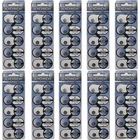 eCoreCell (50pcs) CR927 3V 3 Volt Lithium Single Use Non-Rechargeable Button Coin Cell Battery