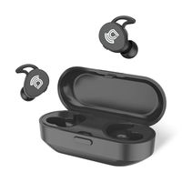 asseso TS1 True Wireless Earbuds, Bluetooth 5.0 Deep Bass Stereo Headphones with Charging Case, 20H Playtime, Microphone, Noise Isolating, IPX5 Waterproof Earphones for Gym, Workout, Sports, Running