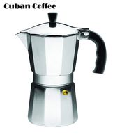 IMUSA USA, Silver B120-44V Aluminum Stovetop Coffeemaker 9-Cup