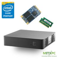 Supermicro E200-9B Pentium N3700 4x Intel LAN Mini Server, 4GB & 120GB mSATA SSD - Configured and Assembled by MITXPC