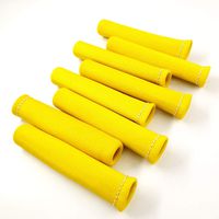 labwork Yellow 8PCS 1200° Spark Plug Wire Boots Heat Shield Protector Sleeve SBC BBC