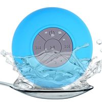 Blue Wireless Waterproof Portable Speaker Compatible w/Samsung Galaxy S7 & Similar Phones & Tablets